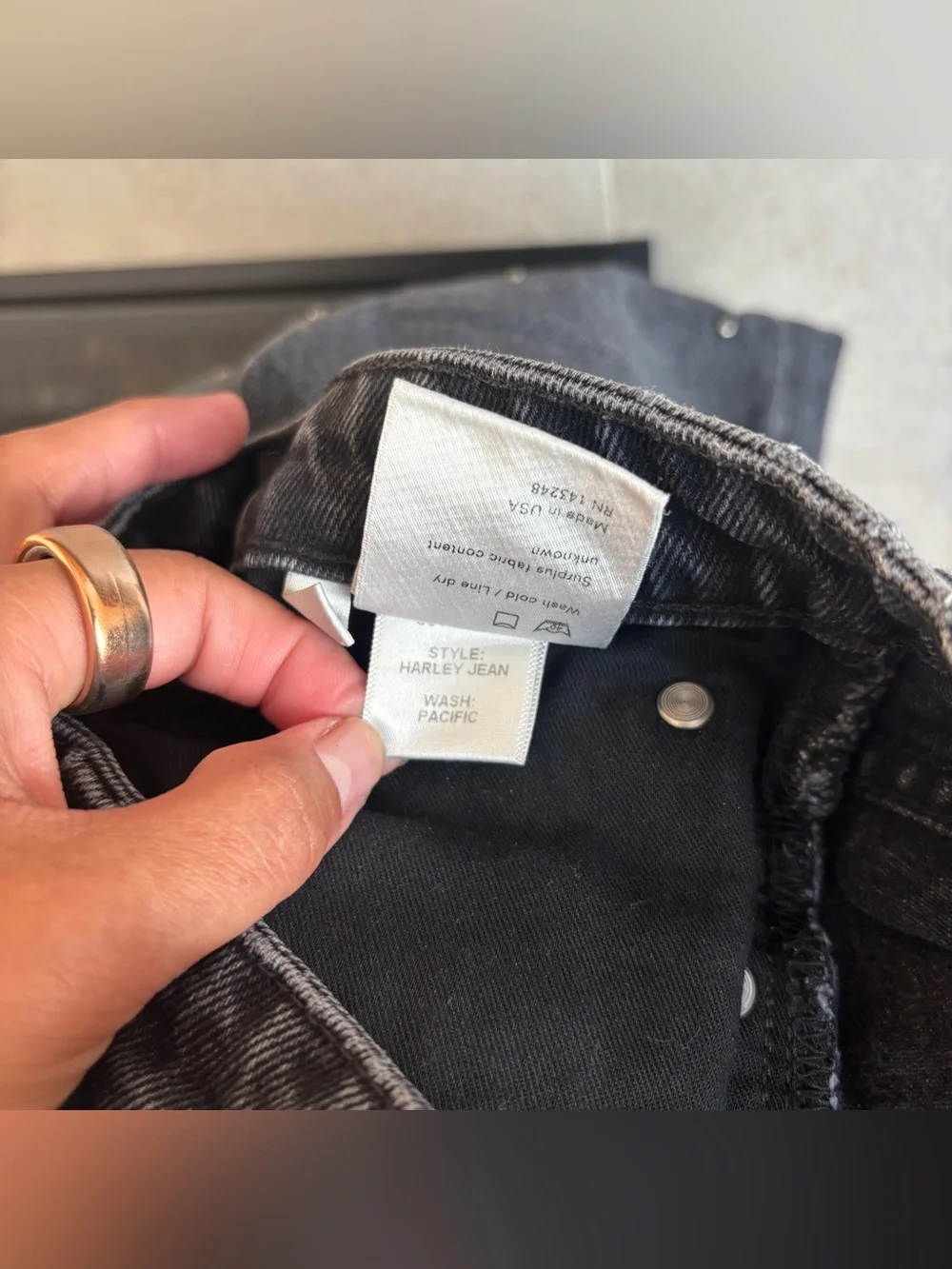 REFORMATION Harley Jean, Size 27